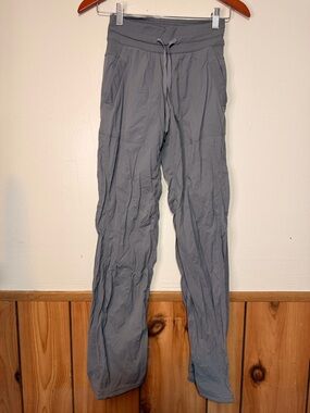 lululemon athletica Light Gray Drawstring Joggers